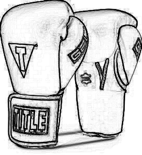 lv boxing gloves painting|boxing glove line drawing.